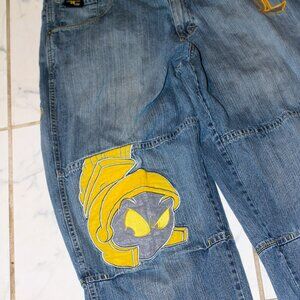 LOT 29 Luxe Marvin The Martian Blue Denim Jeans